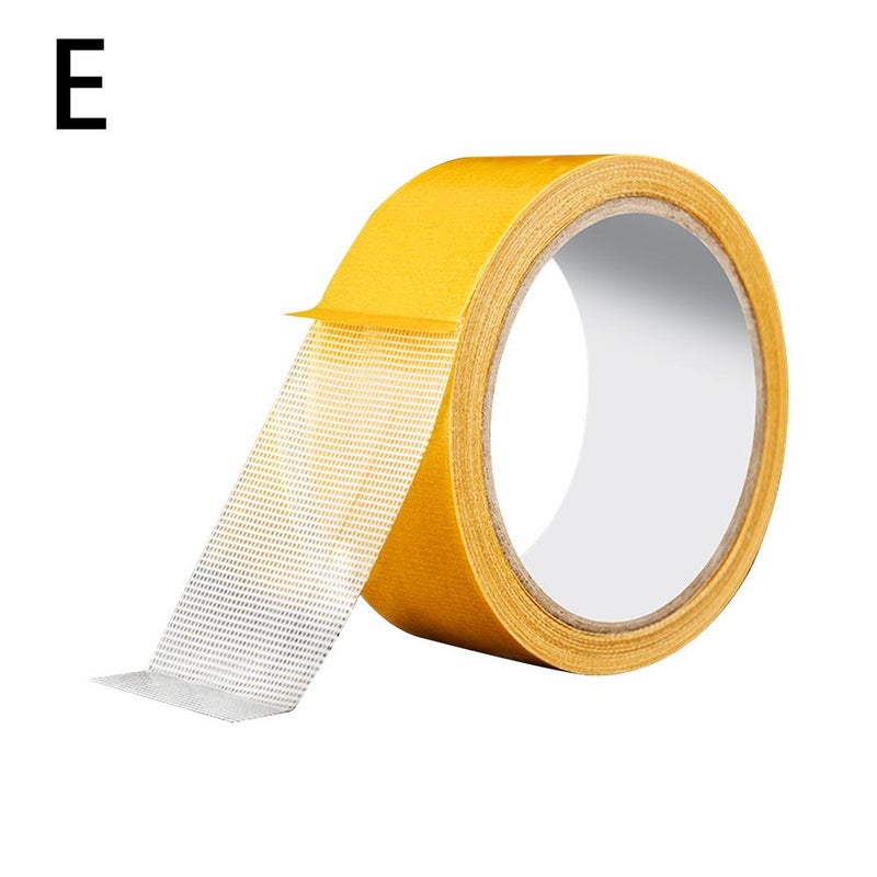 Strong adhesive cloth tape for carpet, flooring, and linoleum splicing; residue-free; wall fixing mesh double-sided tape